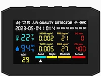 Co2-meter, 2500 mah co2-melder, luchtkwaliteitsmeter - afbeelding 1 van  4