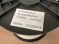 Coaxkabel, haspel 200 meter - afbeelding 2 van  3