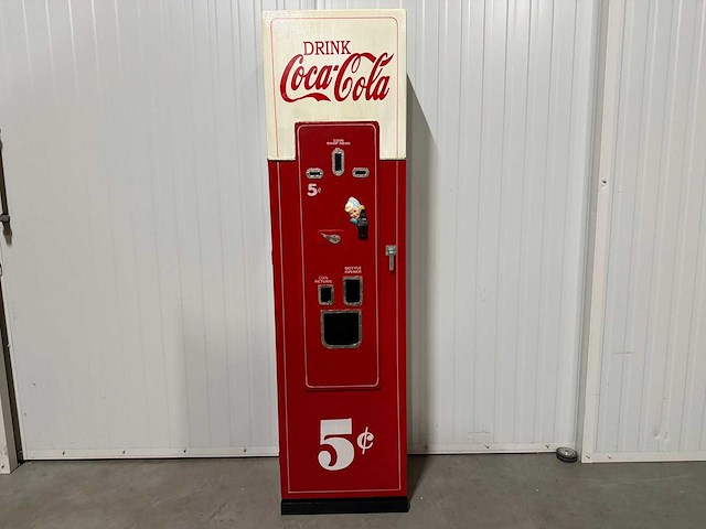 Coca cola - decoratieve retro koelkast - afbeelding 1 van  5