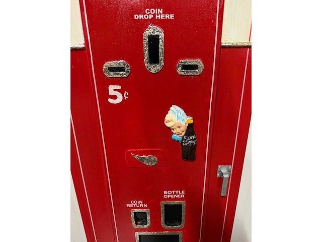 Coca cola - decoratieve retro koelkast - afbeelding 5 van  5