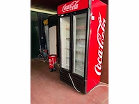 Coca cola - window 2 deurs - back bar cooler - afbeelding 2 van  2