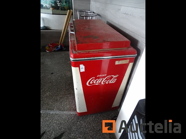 Coca-cola 50's dressoir vriezer - afbeelding 10 van  21