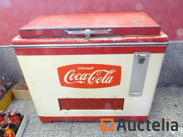 Coca-cola 50's dressoir vriezer - afbeelding 1 van  21