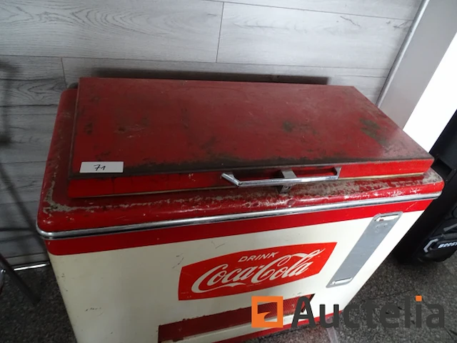 Coca-cola 50's dressoir vriezer - afbeelding 13 van  21