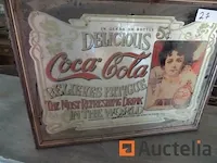 Coca cola decoratieve spiegel - afbeelding 3 van  5