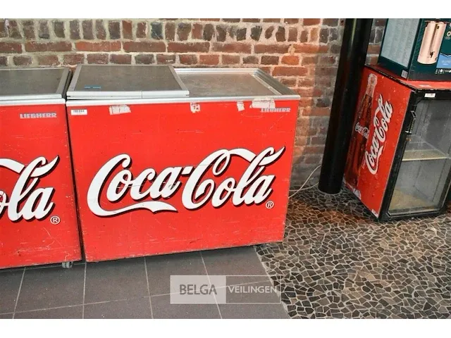 Coca cola frigo afm ±102x62x89 - afbeelding 1 van  3