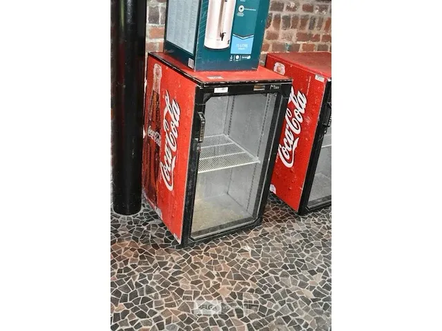 Coca cola frigo tafelmodel afm ±50x55x86 - afbeelding 1 van  2