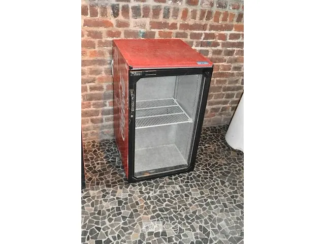 Coca cola frigo tafelmodel afm ± 50x55x87 - afbeelding 1 van  2