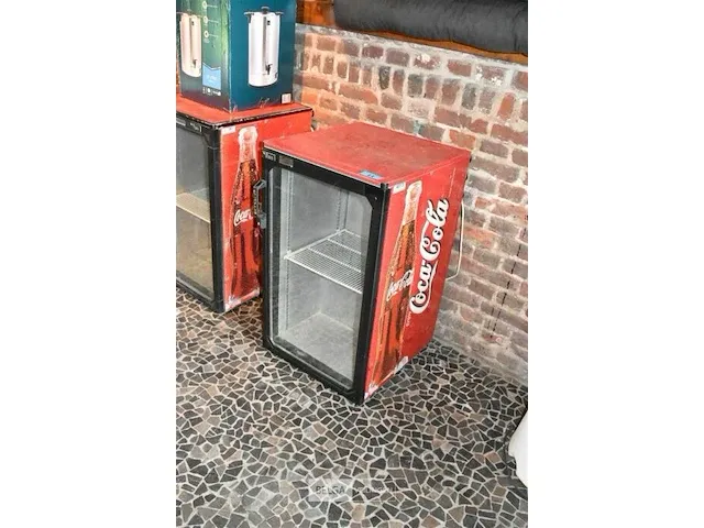 Coca cola frigo tafelmodel afm ± 50x55x87 - afbeelding 2 van  2