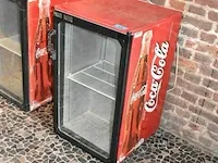 Coca cola frigo tafelmodel afm ± 50x55x87 - afbeelding 2 van  2