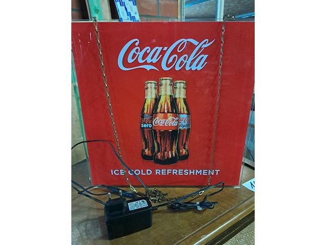 Coca cola led bord - afbeelding 2 van  2