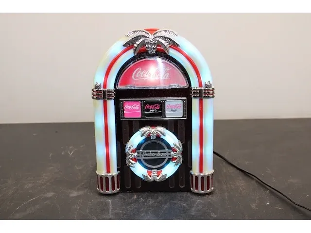 Coca cola mini jukebox - afbeelding 1 van  10