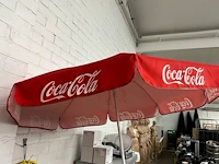 Coca cola parasol - afbeelding 1 van  5