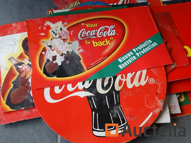 Coca-cola posters, coca-cola fles - afbeelding 8 van  31
