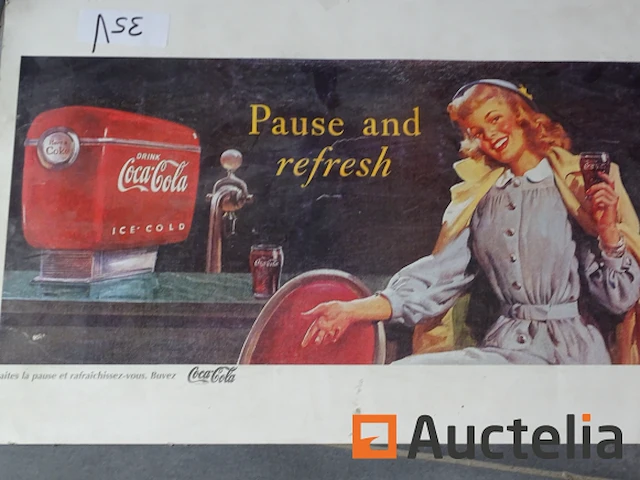 Coca-cola posters, coca-cola fles - afbeelding 1 van  31