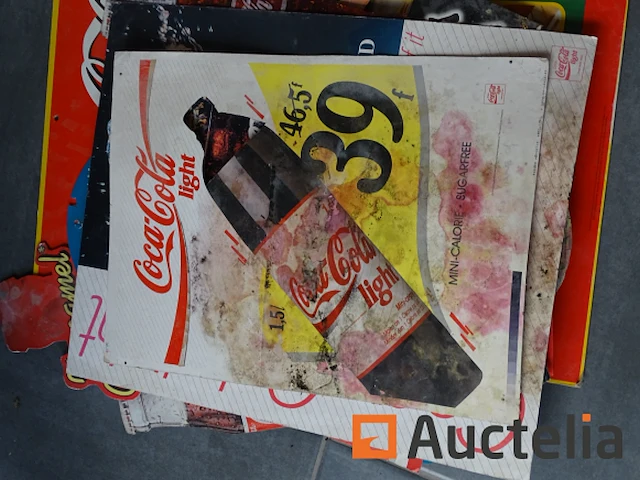 Coca-cola posters, coca-cola fles - afbeelding 12 van  31