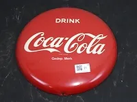 Coca cola reclame metaal - afbeelding 1 van  3