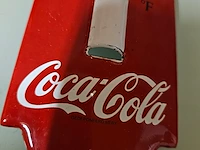 Coca cola thermometer (emaille) - afbeelding 2 van  2