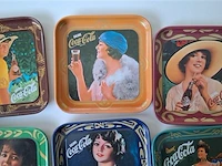 Coca cola vintage onderleggers - afbeelding 3 van  4