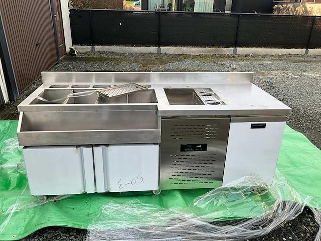 Cocktail workstation in rvs - afbeelding 1 van  28
