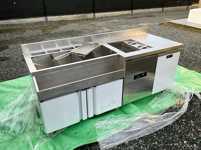 Cocktail workstation in rvs - afbeelding 23 van  28