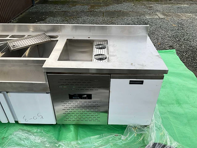 Cocktail workstation in rvs - afbeelding 25 van  28