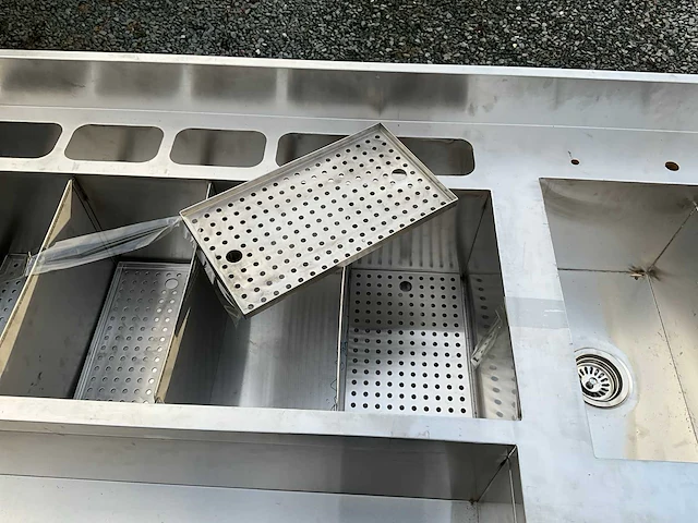 Cocktail workstation in rvs - afbeelding 27 van  28