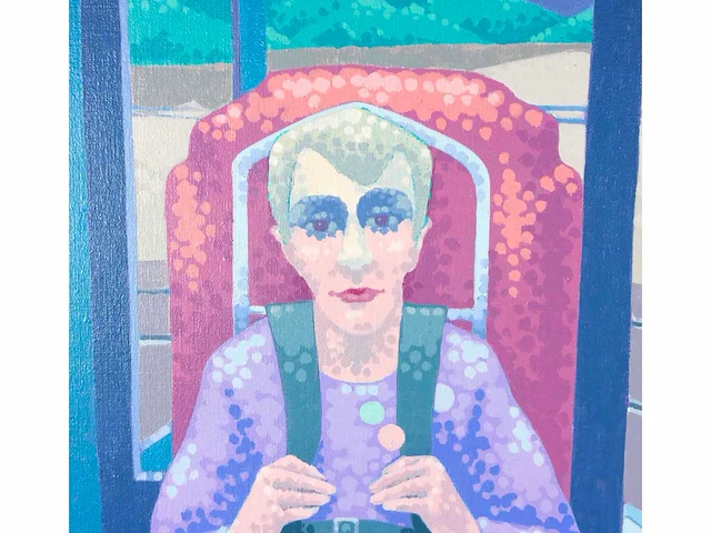 Coenraad smit - aankomst of vertrek - acryl op doek - afbeelding 3 van  7