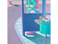 Coenraad smit - aankomst of vertrek - acryl op doek - afbeelding 4 van  7