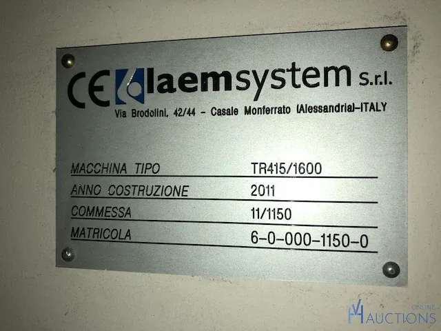 Coil cutting machine laemsystem - afbeelding 8 van  29
