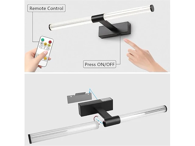 Coinmit draadloze led-fotolamp (50 cm) - afbeelding 3 van  4