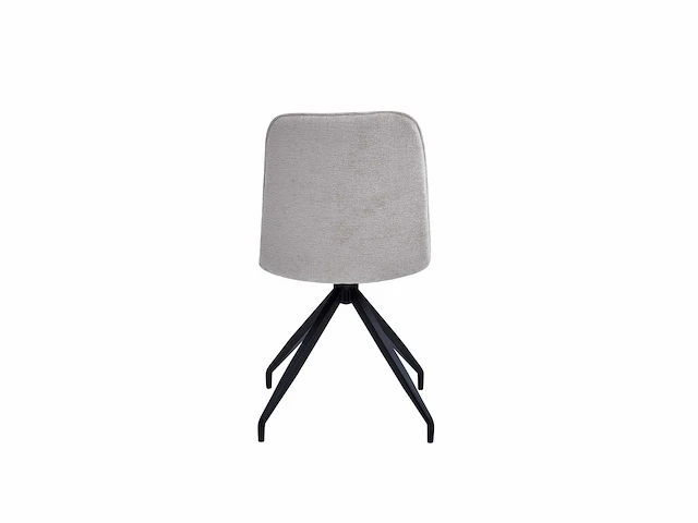 Colenis - farucci eetkamerstoel - set van 6 - beige - chenille stof - design - afbeelding 3 van  4