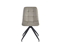 Colenis - farucci eetkamerstoel - set van 6 - beige - velvet - x-poot - afbeelding 2 van  5