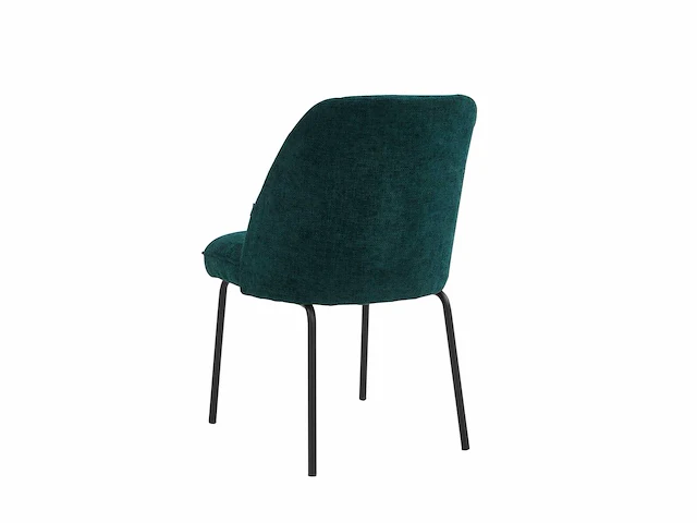 Colenis - julia eetkamerstoel - set van 6 - groen - linnen stof - industrieel - design - afbeelding 3 van  3