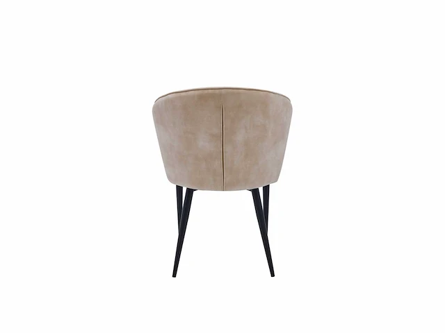 Colenis - ruby eetkamerstoel - set van 6 - beige - adoré velvet - design - afbeelding 4 van  4
