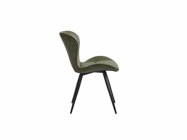 Colenis - star eetkamerstoel - set van 4 - groen - microvezel - microfiber - industrieel - design - eetkamerstoelen - stoel - afbeelding 3 van  3