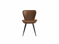 Colenis - star eetkamerstoel - set van 6 - cognac - pu - industrieel - design - eetkamerstoelen - stoel - afbeelding 4 van  4