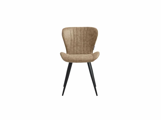 Colenis - star eetkamerstoel - set van 6 - sand - microvezel - microfiber - industrieel - design - eetkamerstoelen - stoel - afbeelding 3 van  3