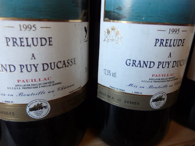 Collectie rene magritte 6flessen in kist + 1 fles champagne met certificaat - afbeelding 3 van  7