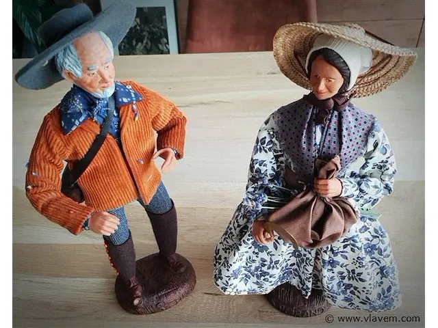 Collectie santons de provence - afbeelding 2 van  3