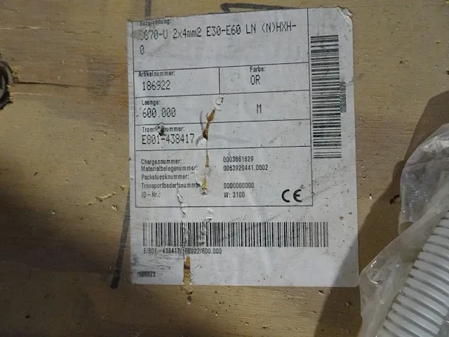 Colli elektricitetiskabel - afbeelding 3 van  3