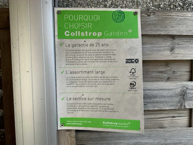 Collstrop diverse tuinschermen (7x) - afbeelding 3 van  11