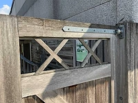 Collstrop dubbele houten poort - afbeelding 9 van  10