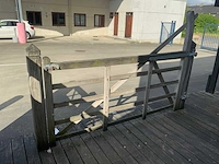 Collstrop enkele houten poort - afbeelding 3 van  8