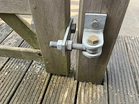 Collstrop enkele houten poort - afbeelding 5 van  8