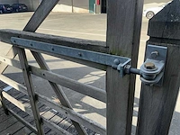 Collstrop enkele houten poort - afbeelding 6 van  8