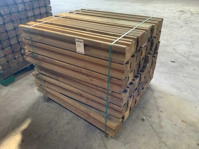 Collstrop hoek damwandpalen (48x) - afbeelding 1 van  5
