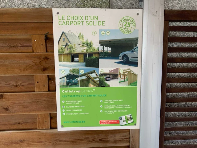 Collstrop houten carport - afbeelding 3 van  11