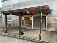 Collstrop houten carport - afbeelding 1 van  11