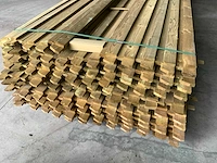 Collstrop partij onderdelen voor houten tuinomheining - afbeelding 3 van  5